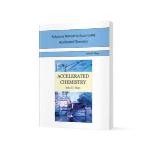 Solutions Manual for Accelerated Chemistry textbook cover