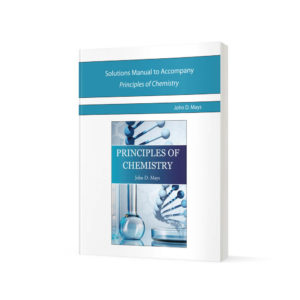 Solutions Manual for Principles of Chemistry textbook cover